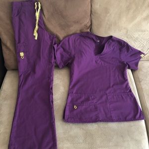 WonderWink Scrub Set Size XXS/ Regular Length